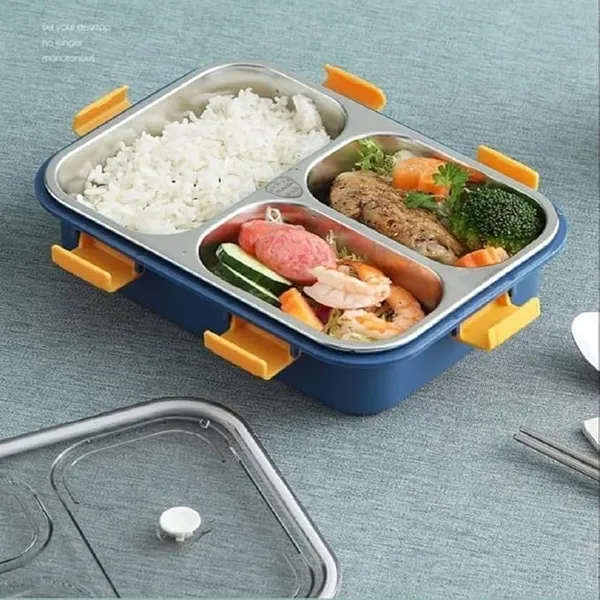 3_Compartment_Leak-Proof_BPA-Free_Stainless_Steel_With_Spoon_for_School_&_Office,_750_Ml_Capacity,_Includes_Chopsticks