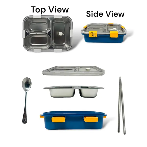 3_Compartment_Leak-Proof_BPA-Free_Stainless_Steel_With_Spoon_for_School_&_Office,_750_Ml_Capacity,_Includes_Chopsticks