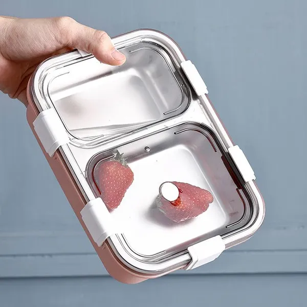 Sealed_Leakage_Proof_Stainless_Steel_Lunch_Box_with_Fork,Chopstick_&_Spoon_Lid_Office_Food_Container_2_Compartment_for_School_Kids_and_Adults,_750ml_(2_Compartment,_Pink)