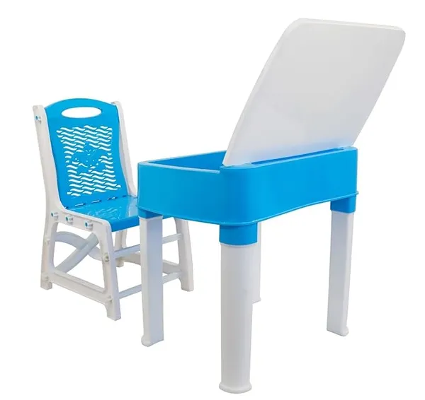 Blue_&_White_Plastic_Textured_Study_Table_For_Home