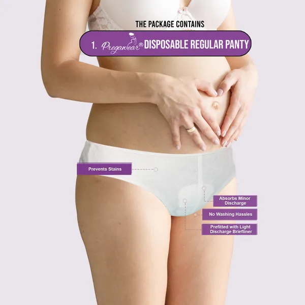 Pack_of_5+5_Pregawear_Postpartum_Panty_&_Disposable_Panties_Combo|_Heavy_Flow_&_Light_Discharge|_Soft_Breathable_Leak-Proof_Underwear_for_New_Mothers|_Comfortable_Rash-Free_Pregnancy_&_After_Delivery_Care