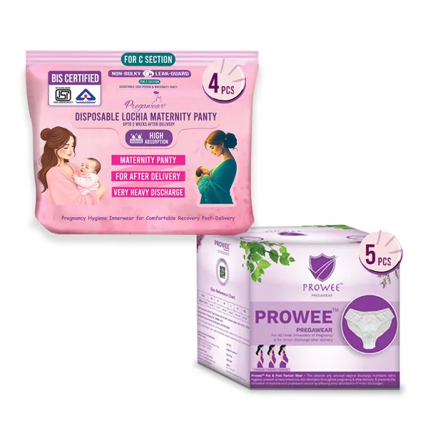 Pack_of_4+5_Pregawear_Lochia_Maternity_Panty_C_Section_&_Regular_Panties_Combo|_Antifungal,_Antibacterial,_Soft,_Breathable,_Leak-Proof_Underwear_for_New_Mothers|_Heavy_&_Light_Daily_Discharge_Pregnancy