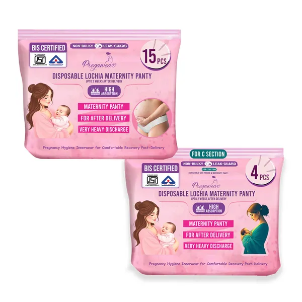 Pack_of_12+5_Pregawear_Lochia__&_CS_Maternity_Panty_Combo|_Disposable_Postpartum_Underwear_for_Normal_Delivery_&_C-Section_Recovery|_Antifungal,_Antibacterial,_Breathable,_Leak-Proof_Panties_for_New_Mothers