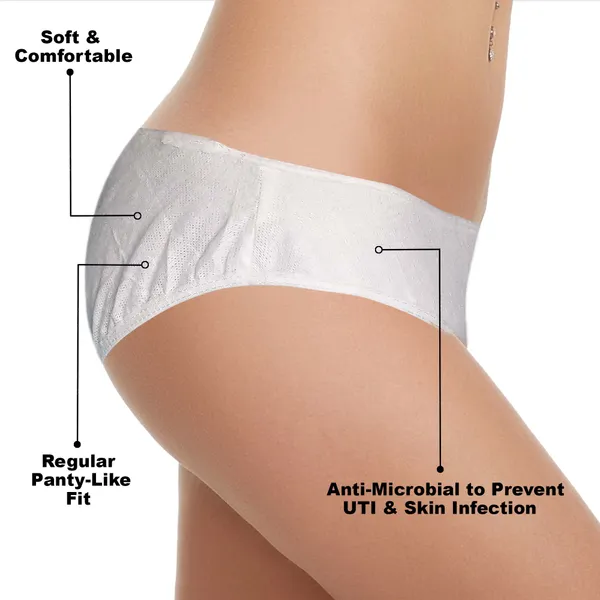 Pack_Of_5_Trawee_(Disposable_Underwears)_Regular_Panty_For_Women,_Absorbs_Sweat_&_Discharge,_Anti_Fungal_&_Anti_Bacteria,_Can_Be_Used_For_Extra_Hygiene_As_Disposable_Period_Panty