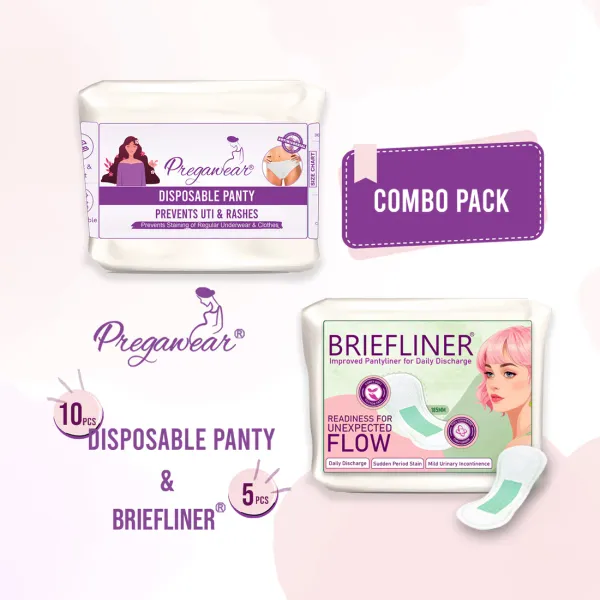 Pack_of_10+5_Disposable_Panty__&_Briefliner__Combo_|_Daily_Discharge_|_Pregnancy & Periods