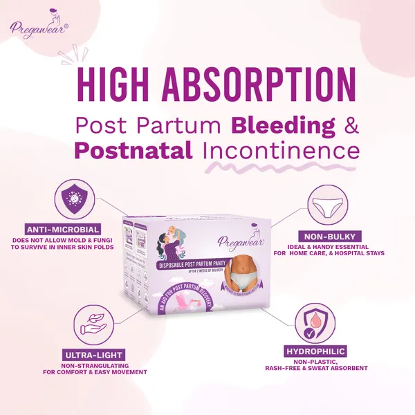 Pack_of_10+5_Pregawear_Post_Partum_Maternity_Panty_&_Disposable_Panties_Combo|_Leak-Proof,_Anti-Rash,_Antibacterial,_Antifungal_Hygiene_Underwear_for_Comfortable_Recovery|_After_Delivery_Skin-Friendly_Care