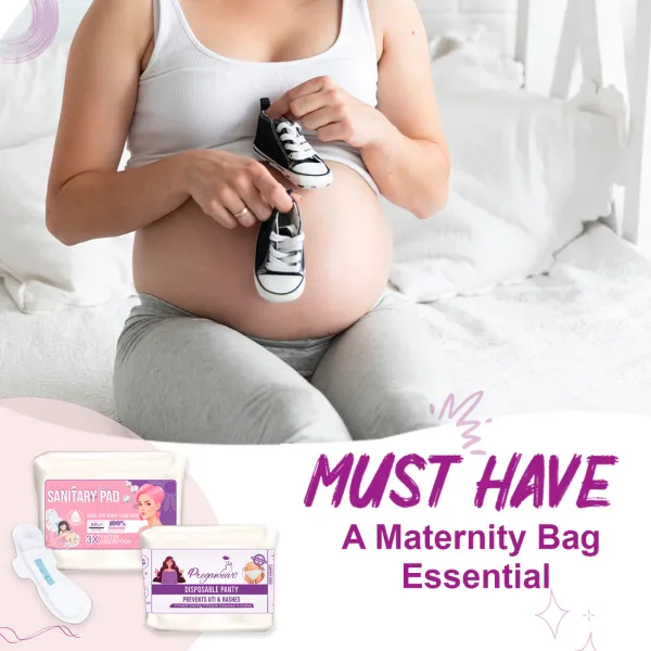 Pack_of_5+5_Disposable_Panty_&_Sanitary_Pad_Combo|_Heavy_Flow|Overnight_Protection