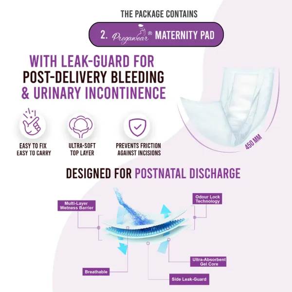 Pack_of_5+5_regawear_Regular_Disposable_Panty_&_Maternity_Pad_Combo_for_Women_during_Pregnancy_Stain-Proof