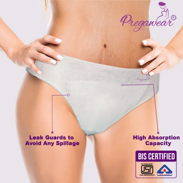Pack_of_5+4_Pregawear_Lochia__&_CS_Maternity_Panty_Combo|_Disposable_Postpartum_Underwear_for_Normal_Delivery_&_C-Section_Recovery|_Antifungal,_Antibacterial,_Breathable,_Leak-Proof_Panties_for_New_Mothers