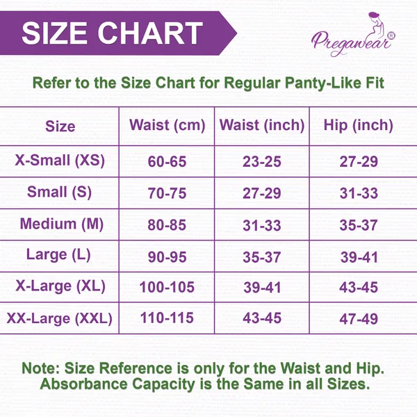 Pack_Of_5_Pregawear_Maternity_Panty|_Disposable_Period_Panties|_Postpartum_Underwear|_Heavy_Flow_&_Rash_Free_Periods|_Leak_Proof_Pads_After_Delivery|_Overnight_Protection|Toxic_Free