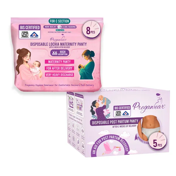 Pack_of_8+5_Pregawear_C-Section_Maternity_Panty_&_Disposable_Postpartum_Panty_Combo_|_Low_Rise_C_Section_Underwear_with_Ultra_Thin,_Leak-Proof,_Antibacterial_Antifungal_Mid_Waist_After_Delivery_Care