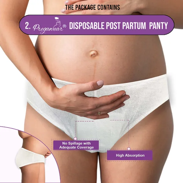 Pack_of_8+5_Pregawear_C-Section_Maternity_Panty_&_Disposable_Postpartum_Panty_Combo_|_Low_Rise_C_Section_Underwear_with_Ultra_Thin,_Leak-Proof,_Antibacterial_Antifungal_Mid_Waist_After_Delivery_Care