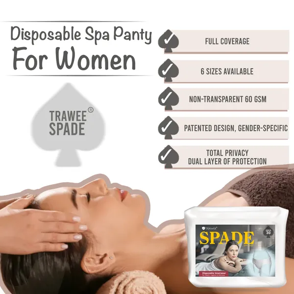 Pack_Of_30_Trawee_Spade_Women_Disposable_Panty_|_Premium_Spa_Underwear_|_Ideal_For_Spa,_Herbal_Treatment,_Regular_Use_|_Anti_Bacterial_Anti_Fungal_|_Anti_Rash_|_Moisture_Wicking