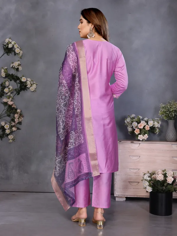 Lavender_Kurta_&_Pant_Set_with_Dupatta