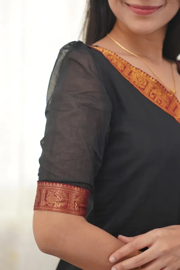 Black_Kurta_&_Pant_Set_with_Dupatta
