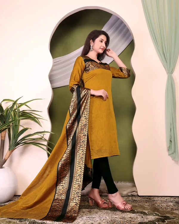 Mustard_Kurta__with_Dupatta