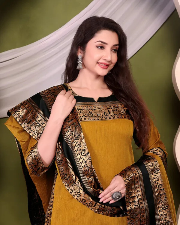 Mustard_Kurta__with_Dupatta
