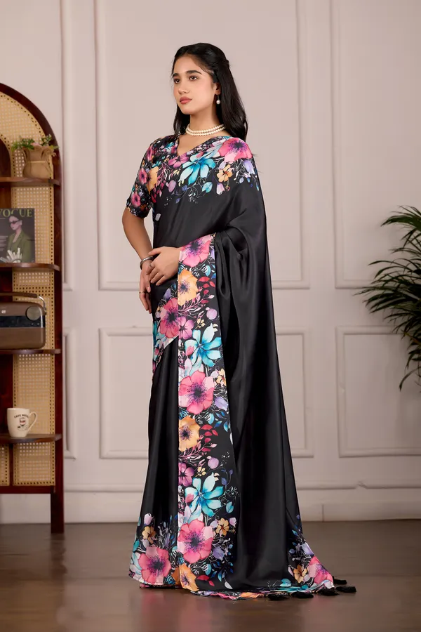 Midnight_Black_Malai_Silk_Saree