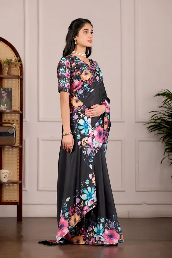 Midnight_Black_Malai_Silk_Saree