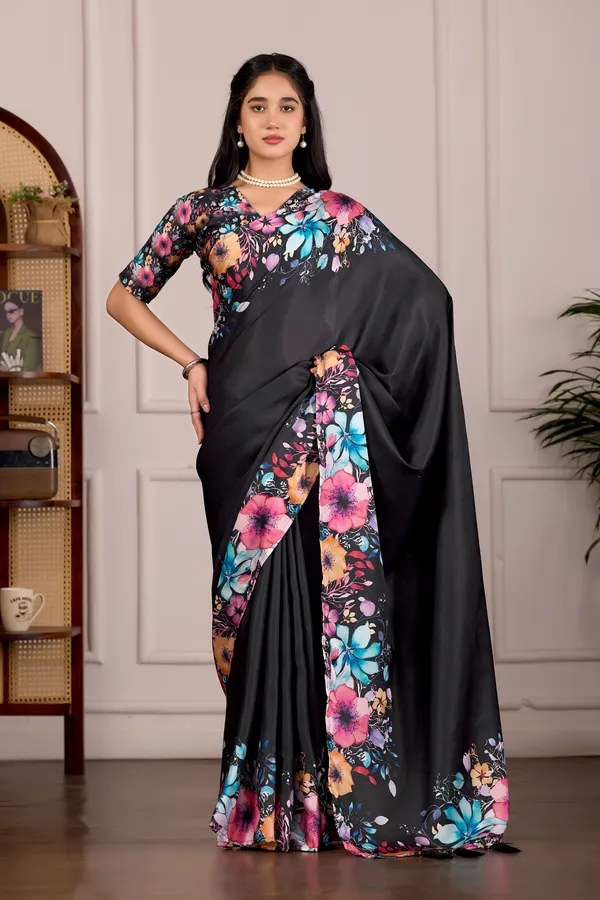 Midnight_Black_Malai_Silk_Saree