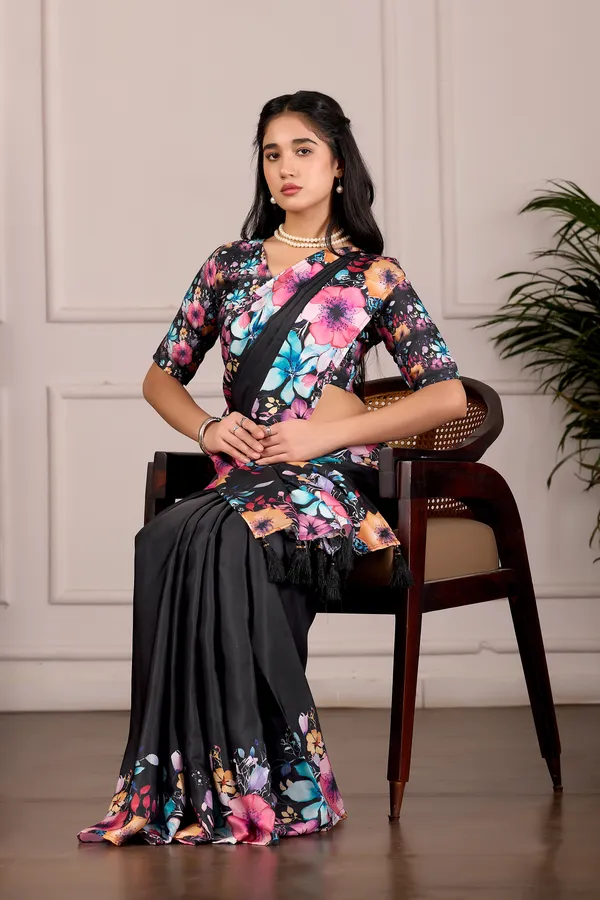 Midnight_Black_Malai_Silk_Saree