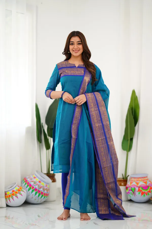 Firoji_Kurta_Set_with_Dupatta