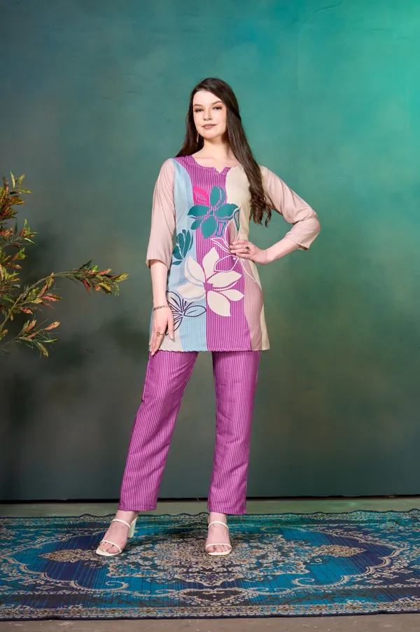 Light_Pink_with_Floral_Printed_Rayon_Blend_Co-ord_Set_for_Women