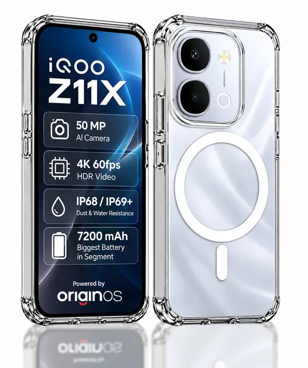 Anti-Yellow_Back_Cover_for_Iqoo_Z11X_5G_(_Transparent,_Magsafe,_Polycarbonate_)
