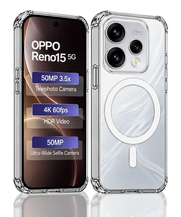 Anti-Yellow_Back_Cover_for_Oppo_Reno15_5G_(_Transparent,_Magsafe,_Polycarbonate_)