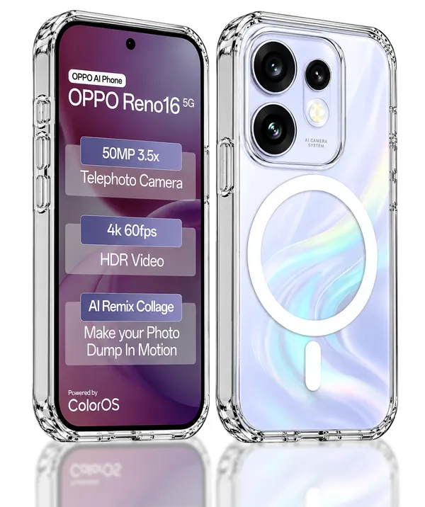 Anti-Yellow_Back_Cover_for_Oppo_Reno16_5G_(_Transparent,_Magsafe,_Polycarbonate_)