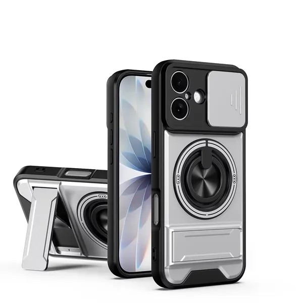 HUPSHY_Back_Cover_for_Apple_iPhone_17_(Black,_Flexible,_Silicon,_Pack_of:_1)