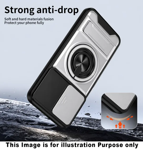 HUPSHY_Back_Cover_for_Apple_iPhone_17_(Black,_Flexible,_Silicon,_Pack_of:_1)