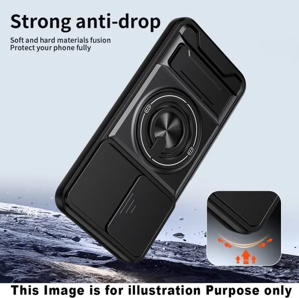 HUPSHY_Back_Cover_for_OPPO_F33_5G_(Black,_Flexible,_Silicon,_Pack_of:_1)