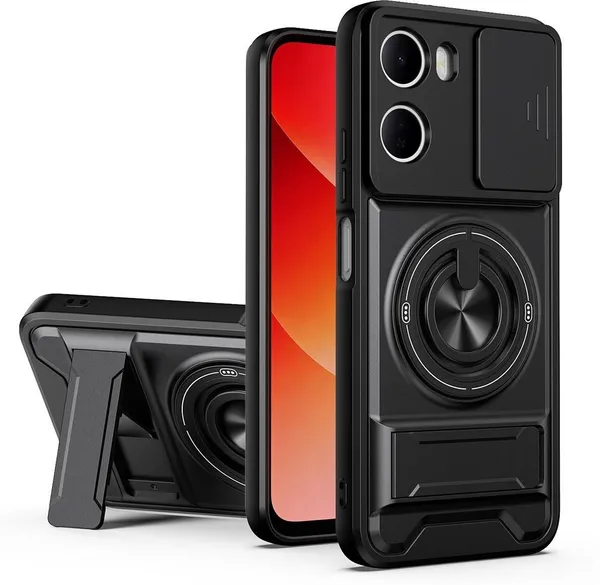 HUPSHY_Back_Cover_for_REDMI_15A_(Black,_Flexible,_Silicon,_Pack_of:_1)