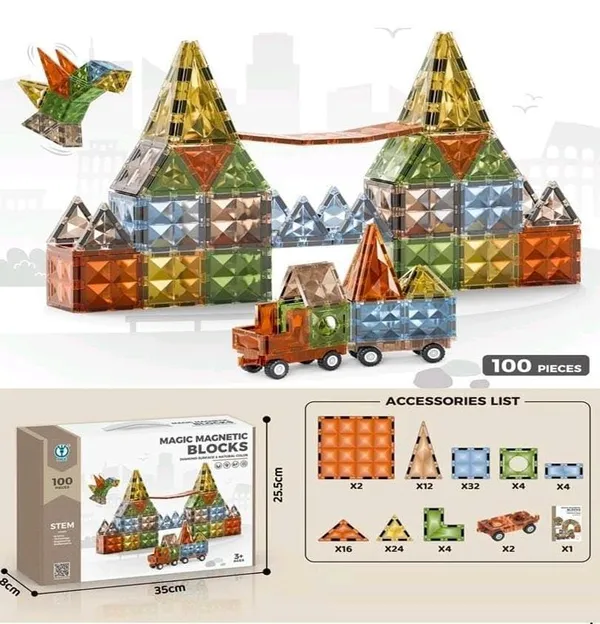 100-Piece_Magnetic_Building_Blocks_Set_for_Kids_-_Magnetic_Tiles_for_Creative_Play_(For_Boys_and_Girls)