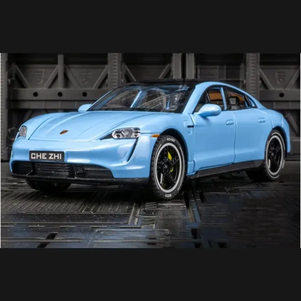 1:32_Scale_Porsche_Taycan_Exclusive_Alloy_Metal_Pull_Back_Die-cast_Car_Model_with_Sound_Light_Mini_Auto_Toy_for_Kids_Metal_Model_Toy_Car_with_Sound_and_Light?_(Multicolor)