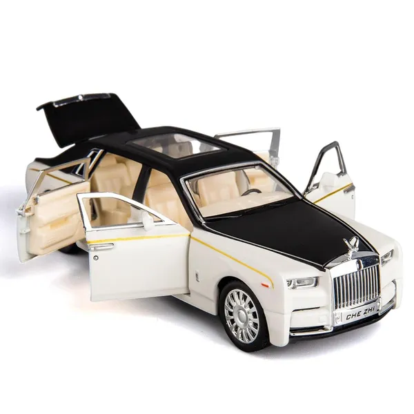 Modèle Réduit Rolls Royce Phantom 6x6 - 1:32 - Diecast Avec Lumières Et Sons - Jouet Enfant