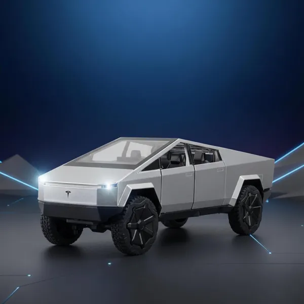 Tesla_Cybertruck_Model_Car,_1:32_Scale,_Alloy_Metal,_Pull_Back,_Die-Cast,_Openable_Doors,_Light_and_Music???Colors_As_Per_Stock???