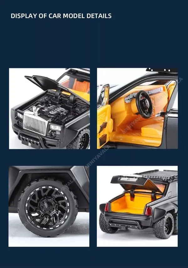 1:32_Rolls-Royce_6�6_Alloy_Metal_Diecast_Pullback_Model_Car_with_Openable_Doors_&_Light_Music_(Colors_as_per_stocks)