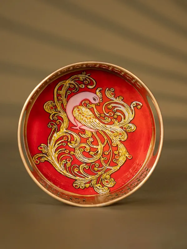 Cow_And_Calf_Pichwai_Basket_With_Handle