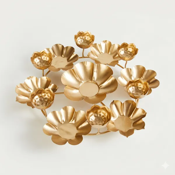 Gold_Flower_Urli_For_Home_Decor_&_Diwali_Decor