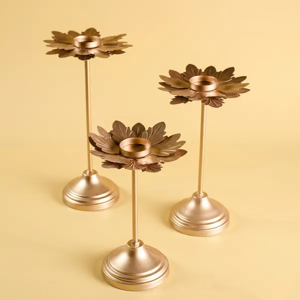 Lotus_Candle_Holder_For_Home_Decor_&_Diwali_Decor_Set_Of_1