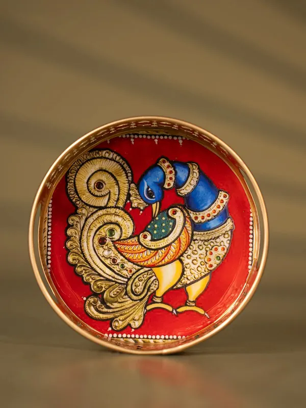 Cow_And_Calf_Pichwai_Basket_With_Handle