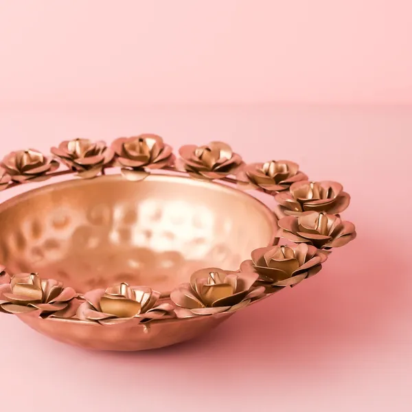 Golden_Rose_Diya_Urli_Set_Of_3_