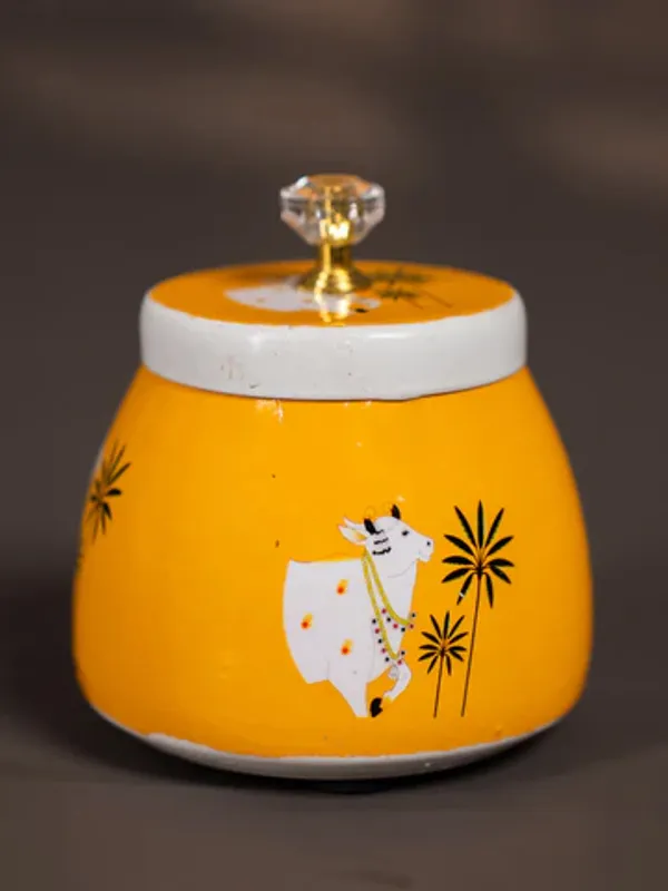 Pichwai_Jar_Cow_And_Calf_Dry_Fruit_Jar_Set_Of_2_Pcs
