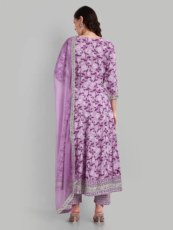 Lavender_Anarkali_Rayon_Printed_Embroidered_Kurta_With_Pant_And_Dupatta_For_Women