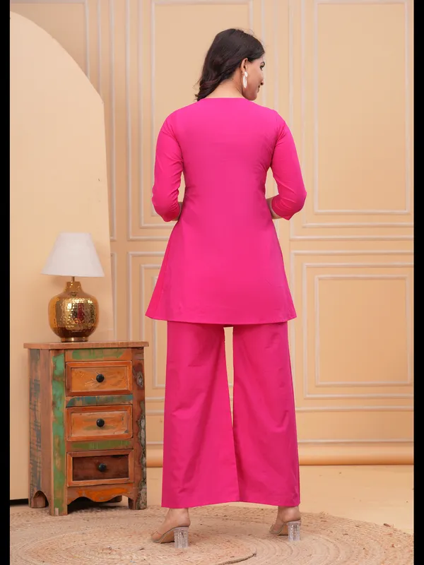 Pink_Solid_Embellished_Co-Ord_Set_For_Women