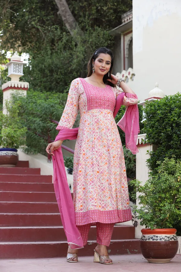 Pink_Anarkali_Rayon_Printed_Embroidered_Kurta_With_Pant_Dupatta