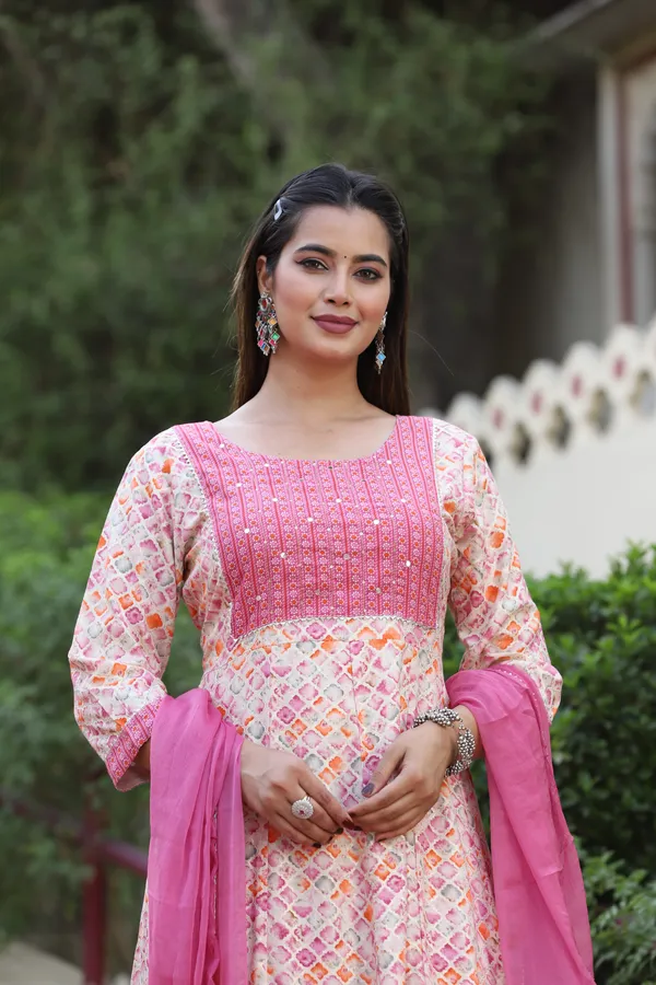 Pink_Anarkali_Rayon_Printed_Embroidered_Kurta_With_Pant_Dupatta
