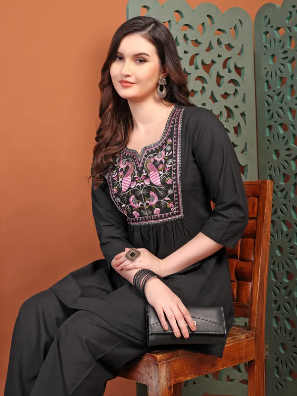 Black_Embellied_Co-Ord_Sets_For_Women_And_Girls